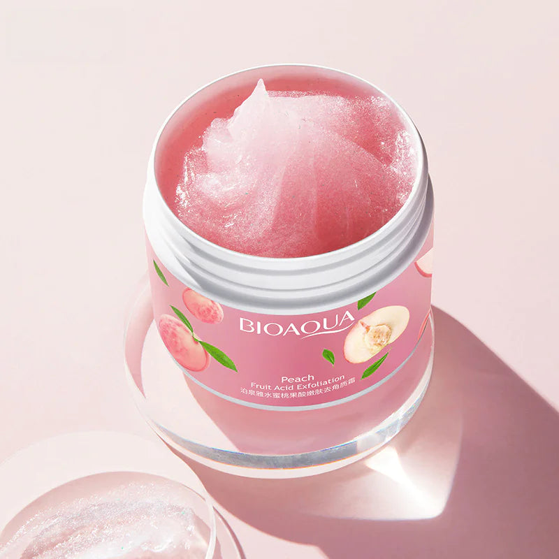 Peach Fruit Acid Exfoliating Cream for Moisture and Pores