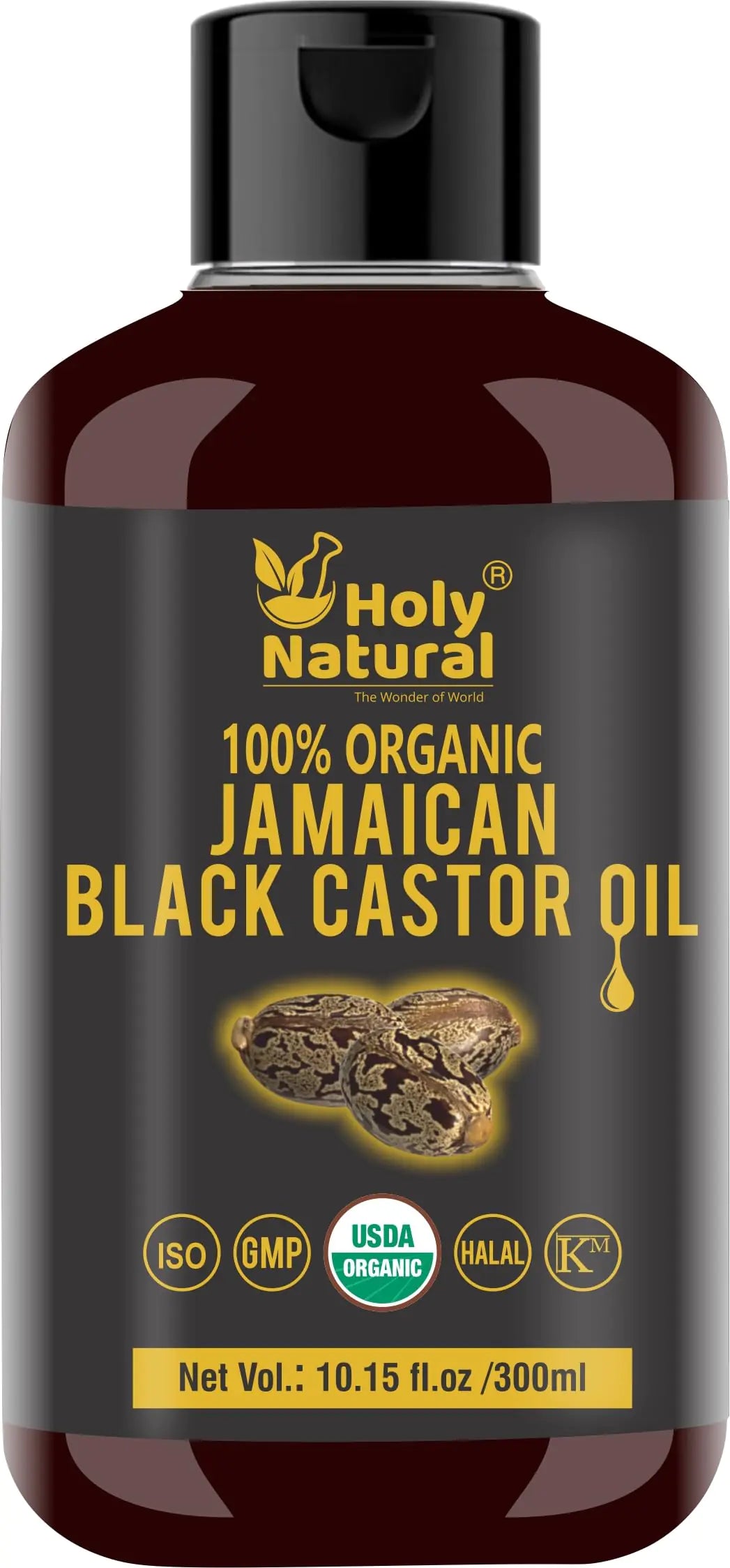 Organic Jamaican black Castor Oil (10.15 fl oz)