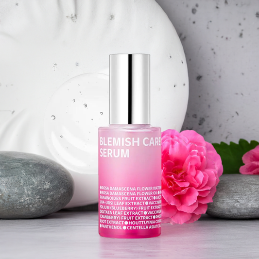 ISOI Blemish Care Up Serum 15ml (0.5 fl.oz) | Vegan Serum for Blemish & Dark Spot Removal with Arbutin Bulgarian Rose Oil | Korean Skin Care