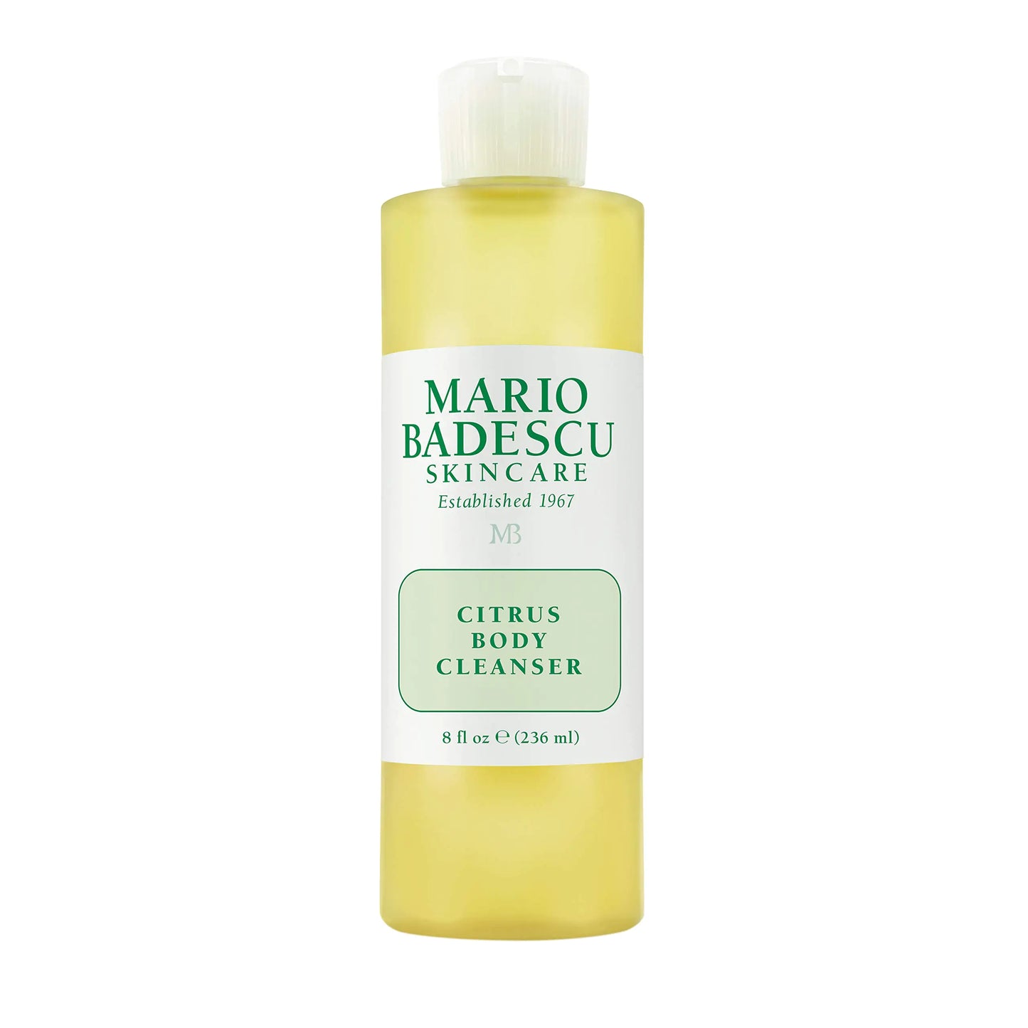 Mario Badescu Citrus Body Cleanser - Lightweight Shower Gel Body Soap with Grapefruit and Orange Peel Extracts - Fresh and Moisturizing Body Wash for Men and Women 8 Fl Oz